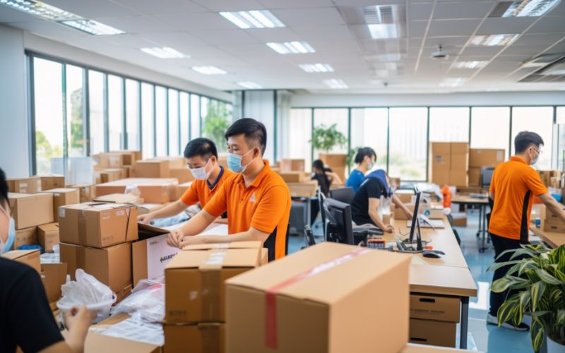 Quy trình chuyển văn phòng trọn gói huyện Cần Giờ tại Chuyển Nhà Gold