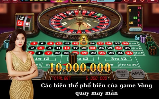 Các biến thể phổ biến của game Vòng quay may mắn