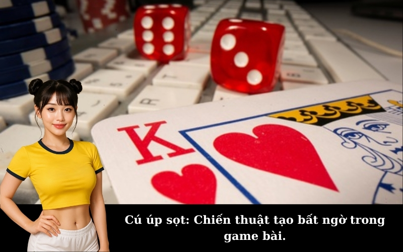 Cú úp sọt: Chiến thuật tạo bất ngờ trong game bài.