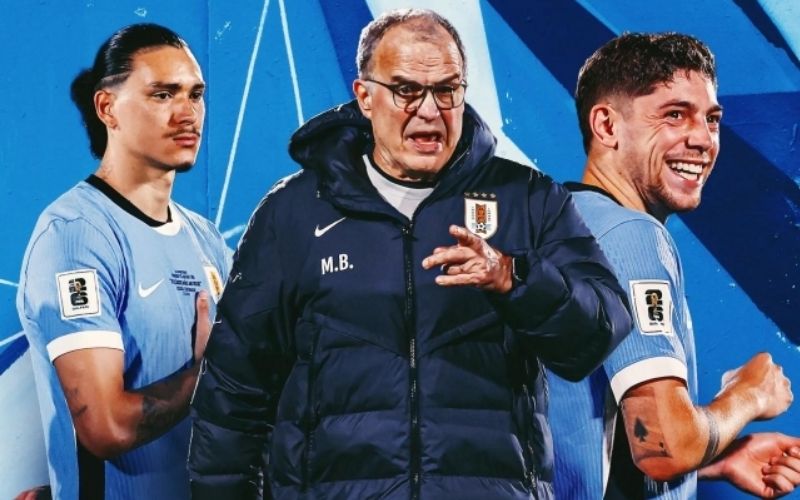 Sự lột xác của đội tuyển Uruguay dưới thời huấn luyện viên mới World Cup 2026