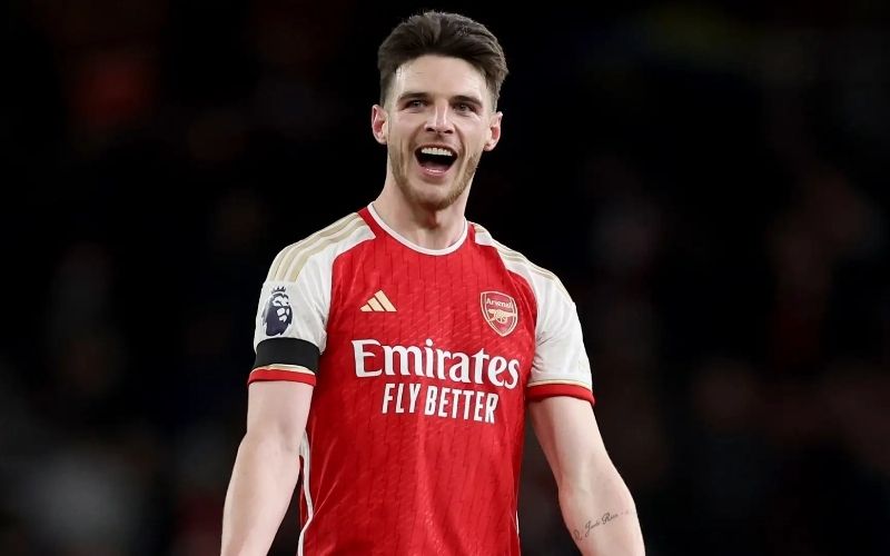 Declan Rice chứng minh giá trị đắt giá từng xu trong màu áo Arsenal